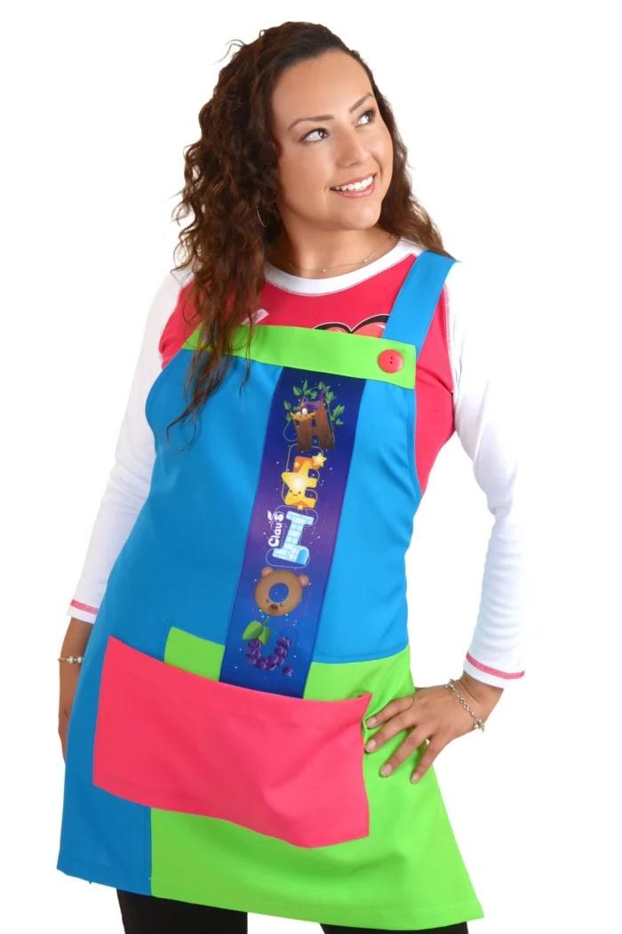 batas de preescolar BS1227 COSTADO IZQ BS1227 FRENTE