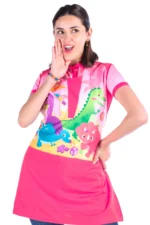 diseños de playeras para maestras de preescolar DINO_CON_BATA