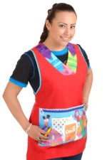 mandil para maestra de preescolar KM0410_FRENTE