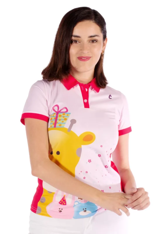 diseños de playeras para maestras de preescolar POLO_JIRAFA_FRENTE_2