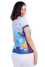 playeras para educadoras de preescolar VUELA_VUELA_COSTADO_DER