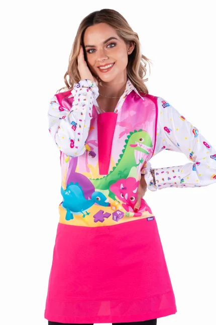 Bata para Educadora Educadora Moderna