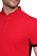 PLAYERA PARA MAESTRO TIPO POLO COLOR ROJO