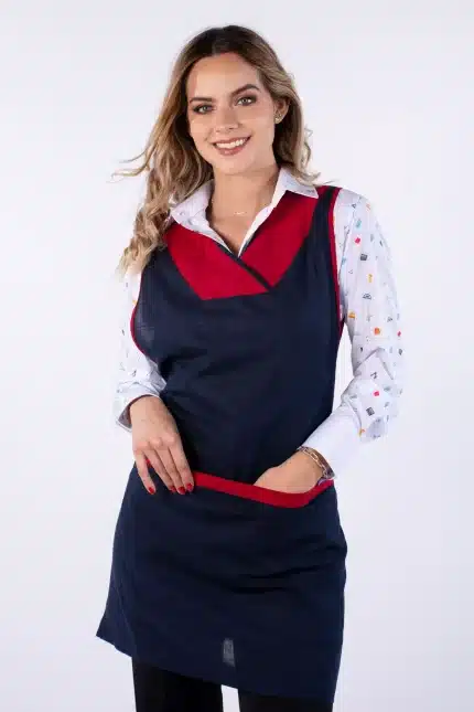 UNIFORME PARA EDUCADORAS TELA DE LINO 4