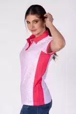 Playera polo para Maestra con estampado 2