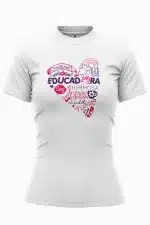 Elegante playeras para maestras de algodón Pima con diseño exclusivo de Moda Claus 8