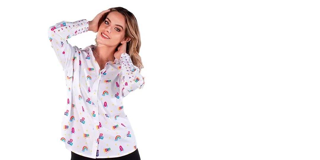 diseños de blusas para maestras de preescolar