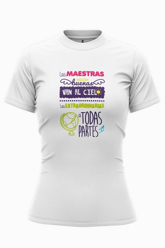 Playeras personalizadas para maestras: el talento y orgullo de Claus. 1