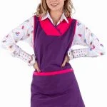 Bata para Maestra con tela repelente 1