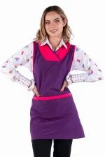 Bata para Maestra con tela repelente 1