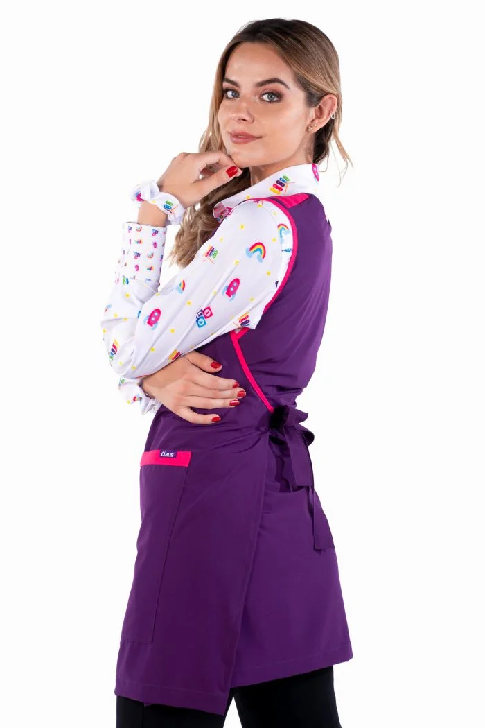 Bata para Maestra con tela repelente 2