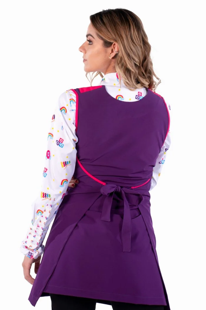 Bata para Maestra con tela repelente 3