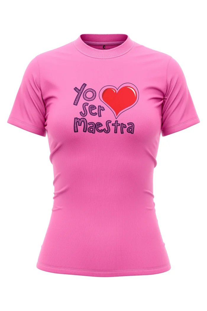 playeras de algodón para maestras