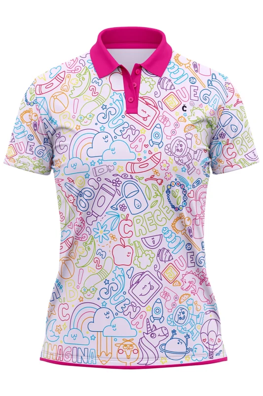 playera polo para educadoras estampada 1