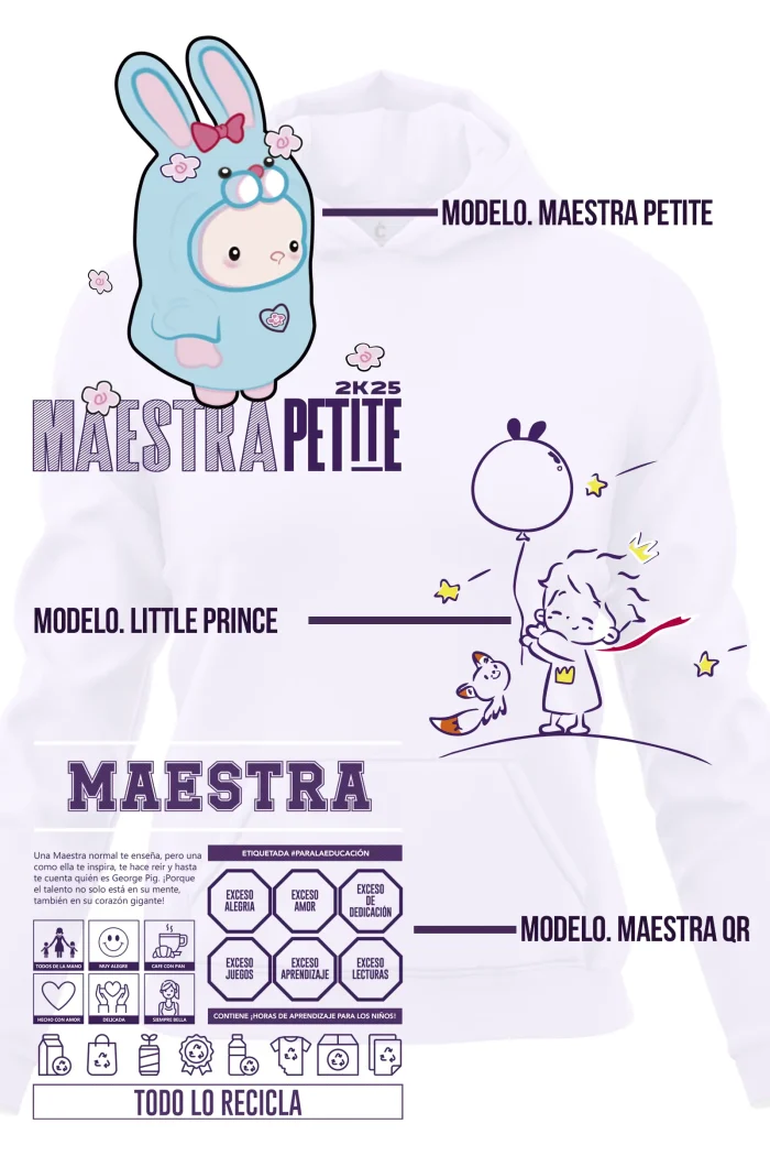 sudaderas para maestras 2026 A