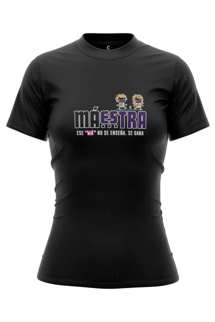 playera estampada para maestras 1