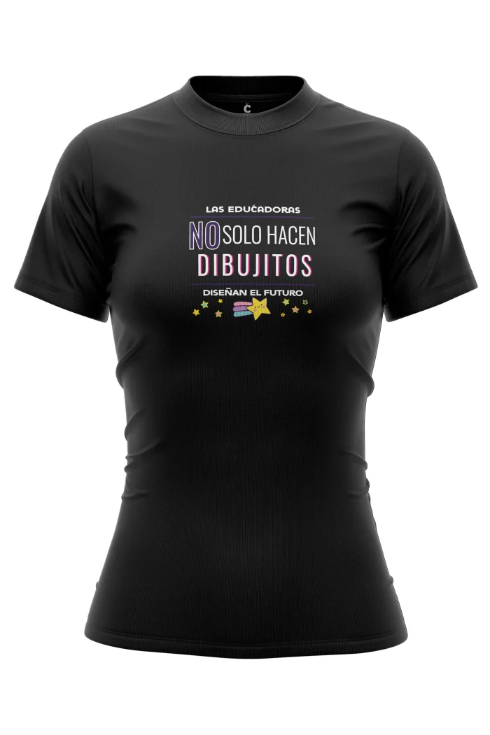 playera para educadora con diseño moderno 4