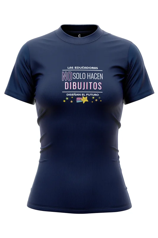playera para educadora con diseño moderno 1