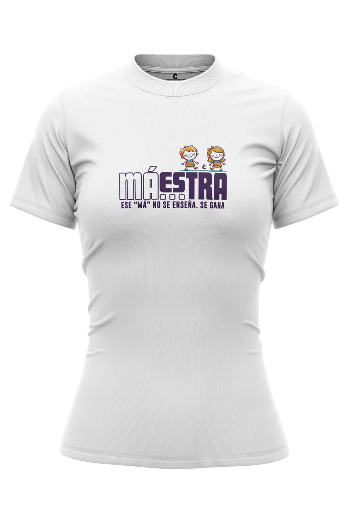 playera estampada para maestras 2