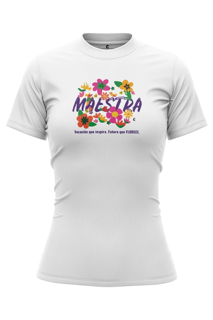 PLAYERAS MODERNAS PARA MAESTRAS ESTAMPADAS 1
